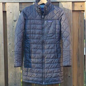 Patagonia Women’s Radalie Insulated Parka Jacket In Forge Grey Small